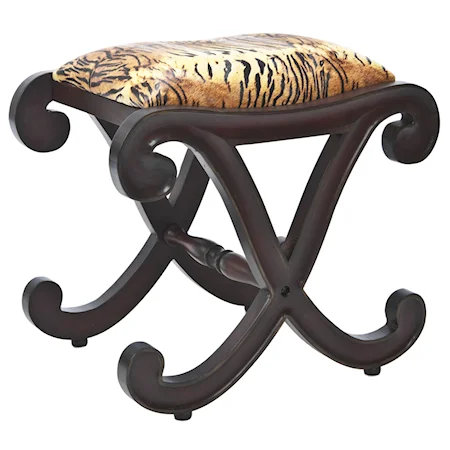 Accent Tiger Stool Bench